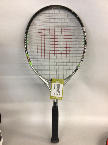 Used Wilson SURGE BLX Adult Tennis Racquet Black 4 3/8