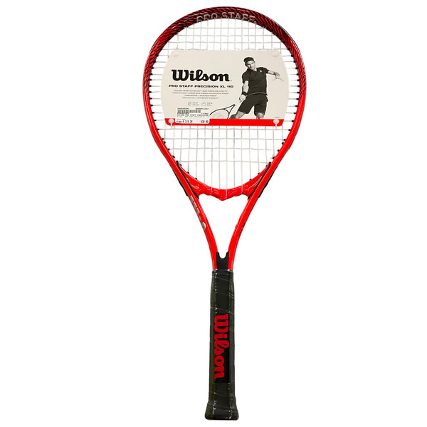Used Wilson PROSTAFF TITANIUM 6.6 Adult Tennis Racquet Navy Blue 4
