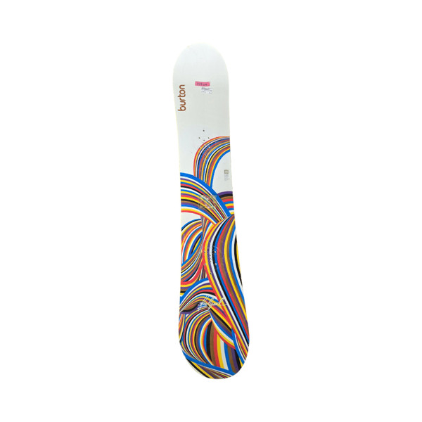 美品 スノーボード BURTON Gtwin 146 セット スノボー 女性 Used Burton GTWIN Womens Snowboard Only White/Black/Royal 149 cm