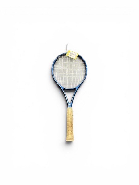 Used Wilson PROSTAFF TITANIUM 6.6 Adult Tennis Racquet Navy Blue 4