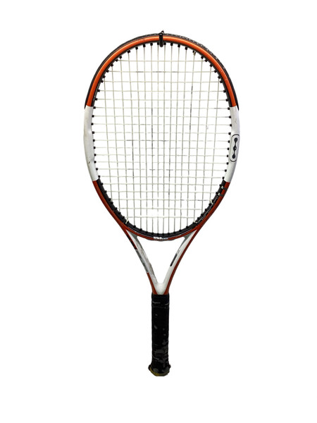 Used Wilson PROSTAFF TITANIUM 6.6 Adult Tennis Racquet Navy Blue 4