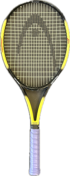 Used Wilson PROSTAFF TITANIUM 6.6 Adult Tennis Racquet Navy Blue 4