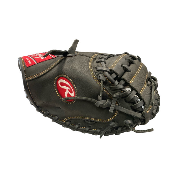 Used Mizuno SAMURAI GXC 95Y2 Baseball Catchers Mitt RH Throw Brown 33