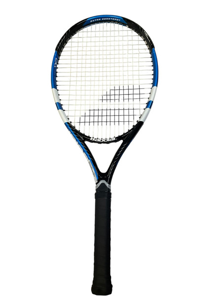 Used Babolat PURE DRIVE GT Adult Tennis Racquet Royal Blue 4 1/2