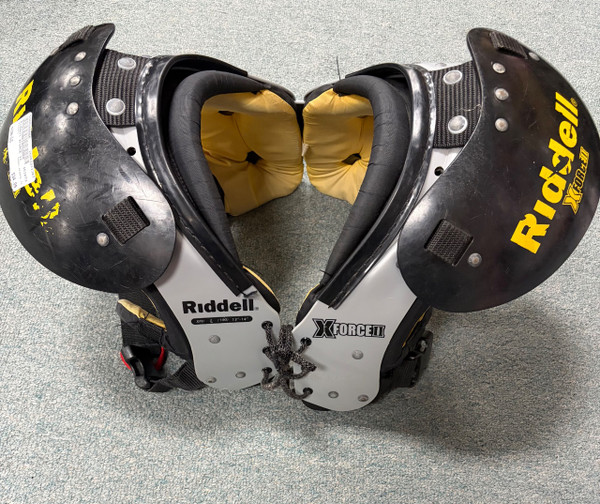 Used RIDDELL WARRIOR II FB SHOULDER PADS