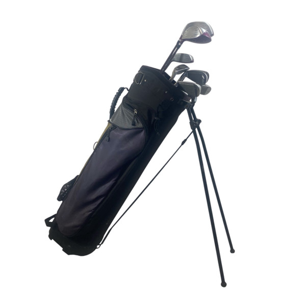 Used Callaway SOLAIRE Womens Package Set RH Black And Green 9 Piece