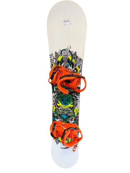 Used Burton RIPCORD Mens Board/Bindings Royal Blue 150 cm