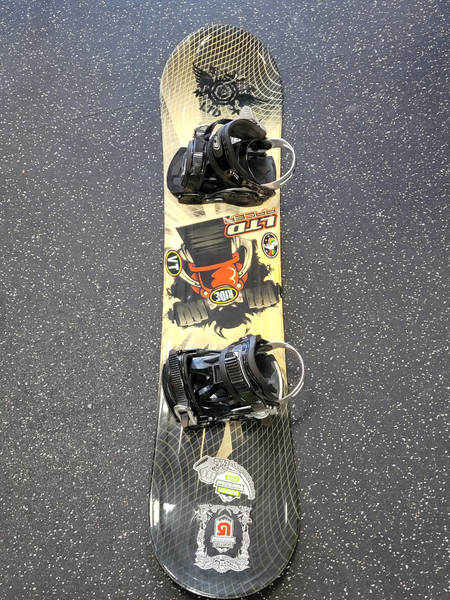 Used LTD RACER 138CM Boys Board/Binding Black 138 cm