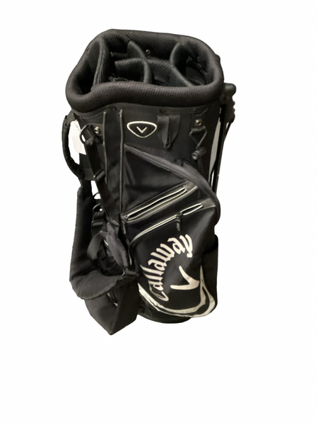 Used Ping 4 SERIES Mens Stand Bag Black And Carolina Blue