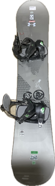 Used Burton CLASH 151 Mens Board/Bindings Black 151 cm