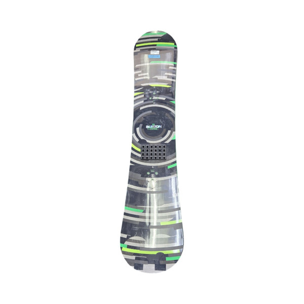 Used Burton DOMINANT Mens Snowboard Only Green 150 cm
