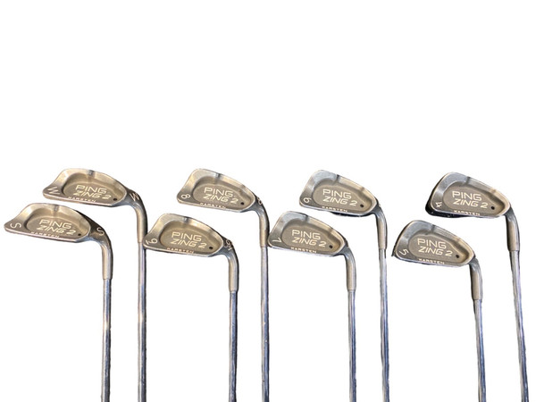 Used Ping ZING 2 Mens Iron Set RH 3I-9I