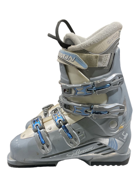 salomon idol 8 womens ski boots BootsWomen's Sz 10.5 (27.5) Sports & Outdoors Back for another great year the Salomon Idol 85 CS Ski Boots are a great highperformance and allmountain boot designed specifically for the advanced skier Boasting performance and comfort these boots are simply amazing They have a Bi Material PU lower shell and upper cuff which offer improved leg wrapping and progressive flex The Custom Shell is a technological marvel and these boots shine with them The Custom Shell allows the boot to mold around the foot by utilizing a plastic material called Kaprolene This reduces foot pain fatigue and many other issues that may plague skiers For added comfort and style there is faux fur and a womens liner that is specifically adapted to a womans heel and calf Easy closure single canting and heel and toe removable din pads adds to the features that make this Salomon Idol 85 CS Ski Boots absolutely outstanding Finally the My Custom Fit Sport Liner is a thermoformable foam providing personalized comfort and plenty of warmthSalomon Idol 85 CS Ski Boots Womens Specs Weight 3900 245 Flex 85 Strap 35 Last 100106 Technology Custom Shell World Cup Advanced Shell TechnologyShell Cuff Bi Material PU Lower Shell BiMaterial PU Upper Cuff Technologies Custom Shell World Cup Advanced Shell Technology Adjustment 1st Tooth Catch Single Canting Heel and Toe Removable Din Pads Liner My Custom Fit Sport Buckles 4 Micro Titanium Buckles Faux Fur Women Liner Women Heel Wedge Women Calves Adjustment Salomon Idol8 Women's Ski Boot