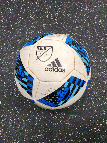Used Adidas AL RIHLA All Size Soccer Ball White 3