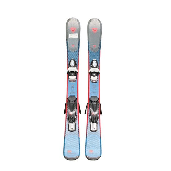 Used Atomic ETL 125 BEND-X Boys DH Ski/Binding White 125 cm