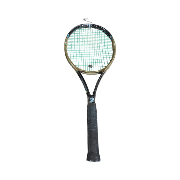 Used Wilson PROSTAFF TITANIUM 6.6 Adult Tennis Racquet Navy Blue 4