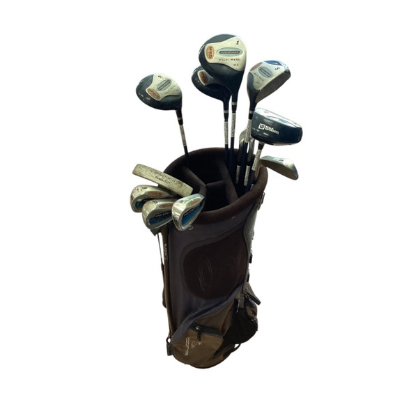 Used Callaway SOLAIRE Womens Package Set RH Black And Green 9 Piece