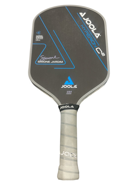 Used SixZero 6.0 DOUBLE BLACK DIAMOND RC16mm Pickleball Paddle Pink