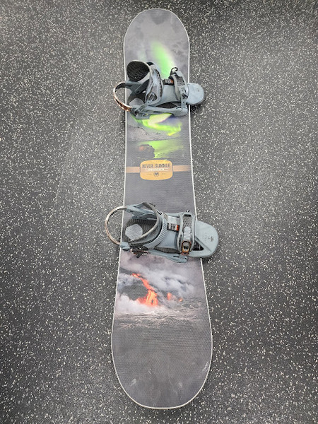 Used K2 ILLUSION Mens Board/Bindings Black 161 cm