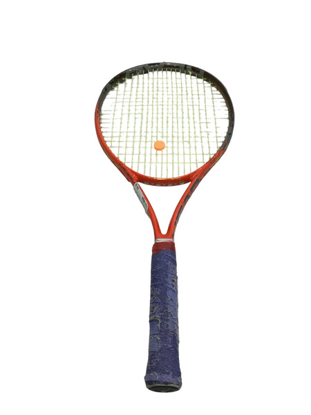 Used Wilson PROSTAFF TITANIUM 6.6 Adult Tennis Racquet Navy Blue 4