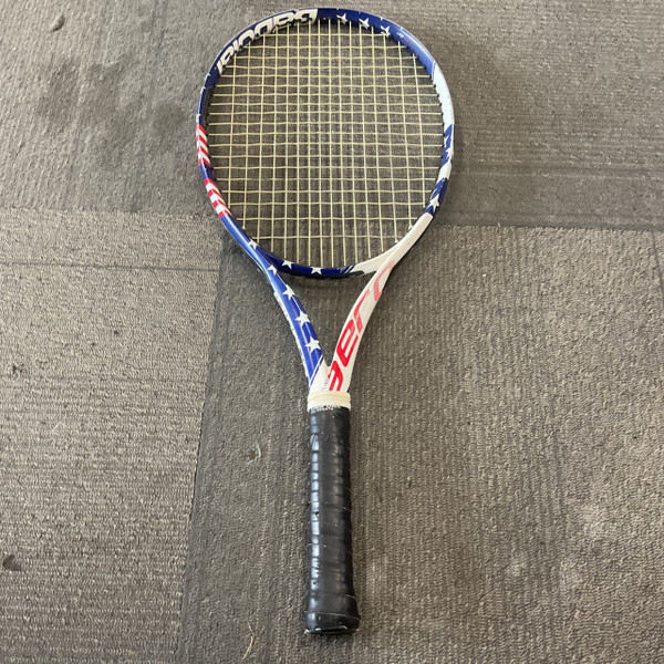 Used Prince O3 BLUE Adult Tennis Racquet Black 4 1/2