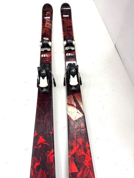 Used Fischer WATEA 101 182CM Mens DH Ski/Binding Brown 182 cm