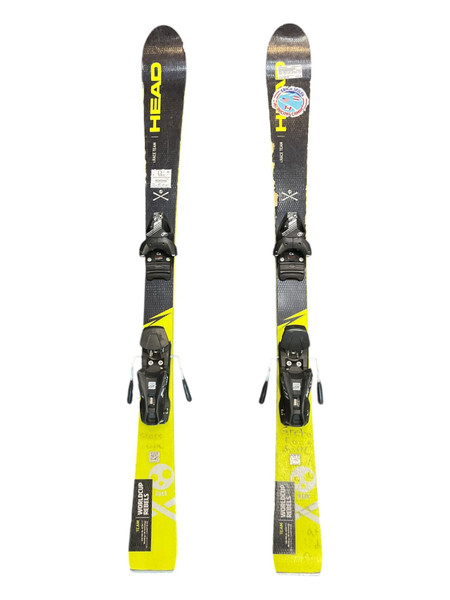 Used Atomic ETL 125 BEND-X Boys DH Ski/Binding White 125 cm