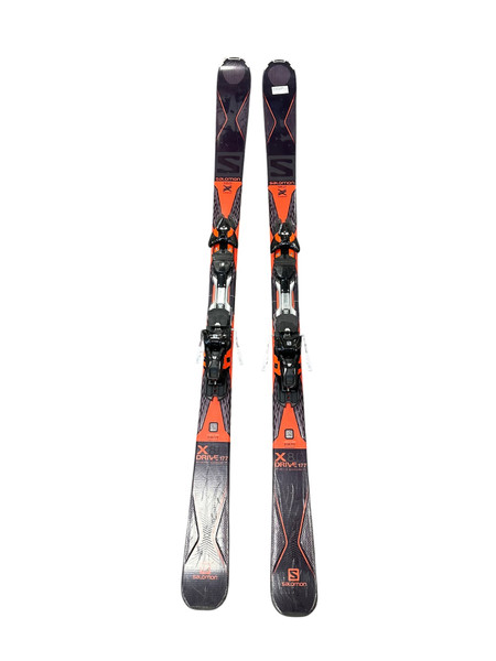 Used Fischer WATEA 101 182CM Mens DH Ski/Binding Brown 182 cm