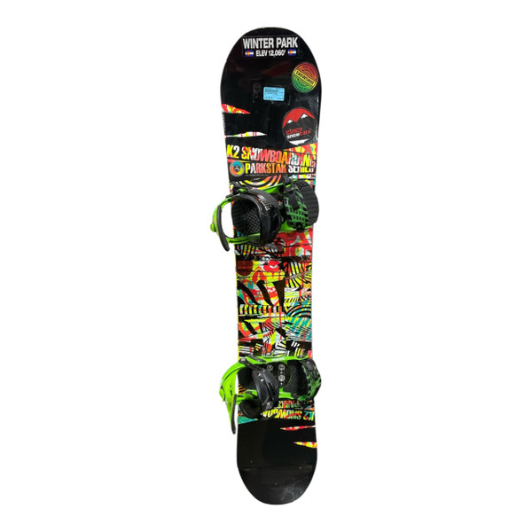Used Ride DH2 157 cm Mens Snowboard Combo Mens Snowboard Combo