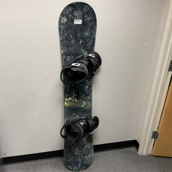 Used Burton CUSTOM Mens Board/Bindings Red 152 cm