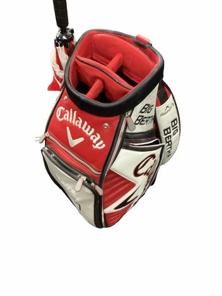 Used Ping G15 K15 S56 CART BAG Mens Cart Bag White