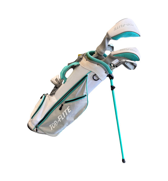 Used Top Flite 6PC JUNIOR LH SET Jr Package Set LH Neon Green 6 Piece