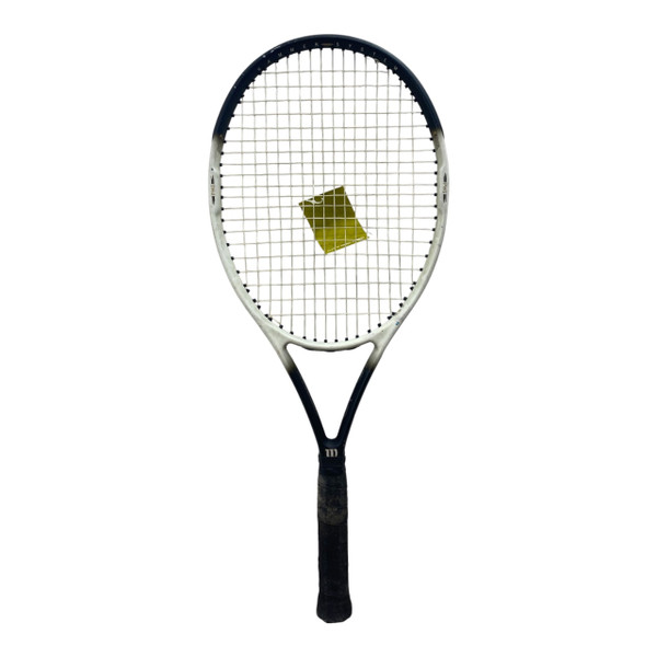 Used Wilson PROSTAFF TITANIUM 6.6 Adult Tennis Racquet Navy Blue 4