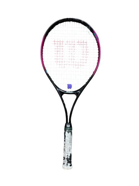 Used Wilson TOUR 110 TITANIUM Adult Tennis Racquet Orange 4 1/4