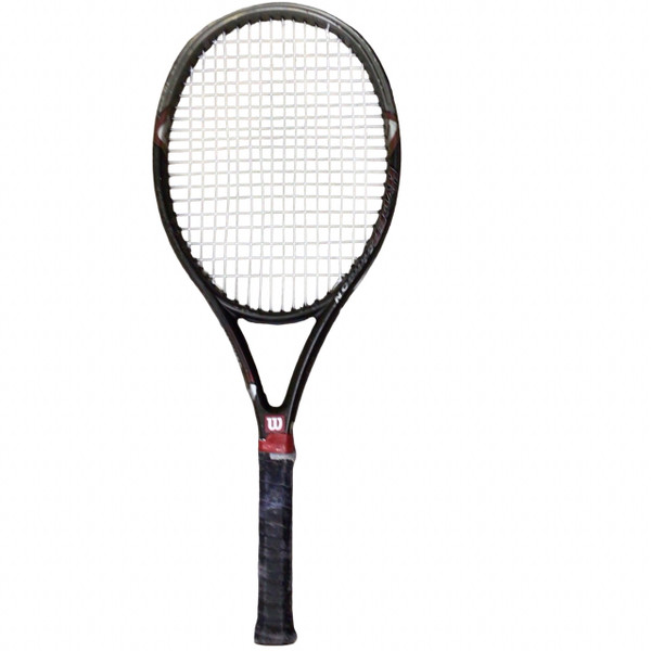 Used Wilson K THREE FX TENNIS RACQUET Adult Tennis Racquet Black