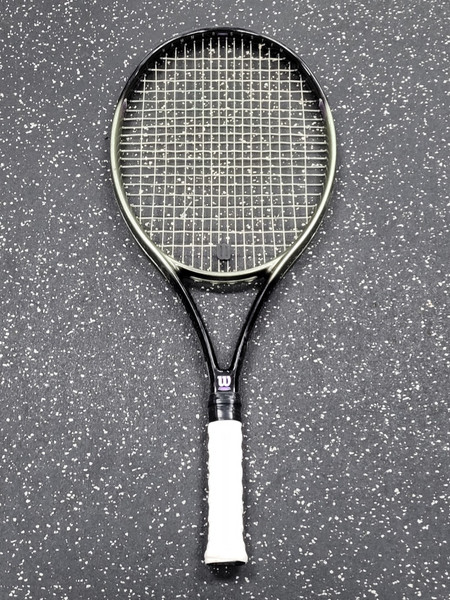 Used Wilson PROSTAFF TITANIUM 6.6 Adult Tennis Racquet Navy Blue 4