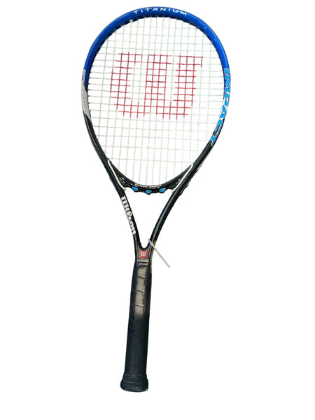 Used Wilson SURGE BLX Adult Tennis Racquet Black 4 1/4