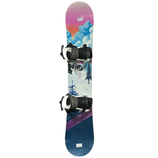 Used Burton CLASH 151 Mens Board/Bindings Black 151 cm