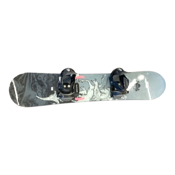 Used GNU CARBON CREDIT SERIES Mens Board/Bindings Black 153 cm