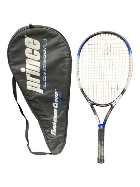 Used Prince CTS PRECISION OVERSIZE Adult Tennis Racquet Navy Blue