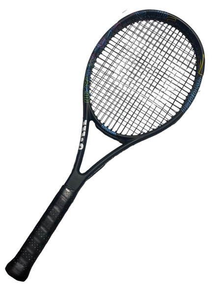 Used Wilson PROSTAFF TITANIUM 6.6 Adult Tennis Racquet Navy Blue 4