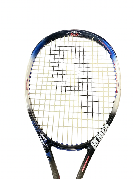 Used Wilson PROSTAFF TITANIUM 6.6 Adult Tennis Racquet Navy Blue 4