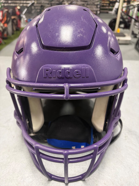 flat purple football helmet Riddell NFL Minnesota Vikings Speed Authentic Purple, Medium : Sports Fan Football Helmets : Sports & Outdoors high school and NFL athletes. F7 VTD Adult Football Helmet
