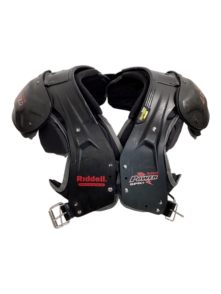 Used Riddell POWER JPX ADLT XS SHOULDER PADS FB Shoulder Pads Grey XS
