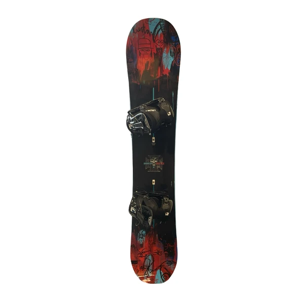 Used Burton CLASH 151 Mens Board/Bindings Black 151 cm
