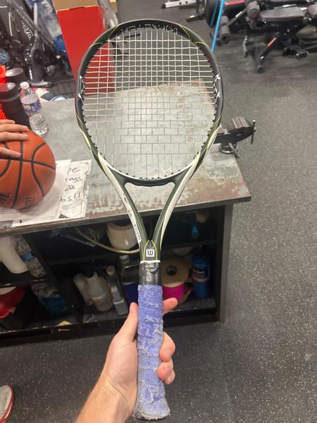 Used Prince IGNITE TEAM Adult Tennis Racquet Red 4 5/8