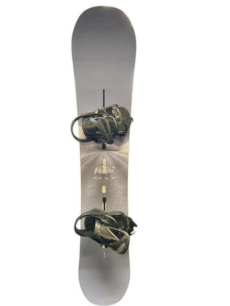 Used Burton CLASH 151 Mens Board/Bindings Black 151 cm