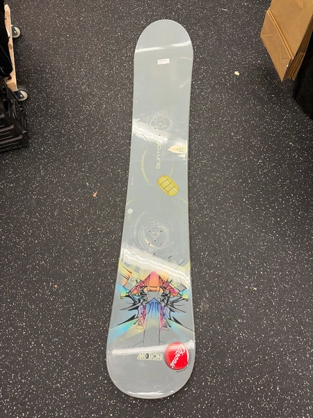 Used Burton BLUNT Mens Snowboard Only Tan 154 cm