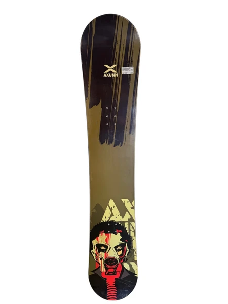 Used Burton CLASH Mens Snowboard Only Black And Wine Red 154 cm