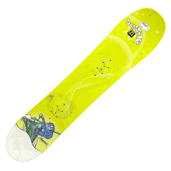 Used K2 SPITFIRE Boys Snowboard Only Black And Orange 145 cm